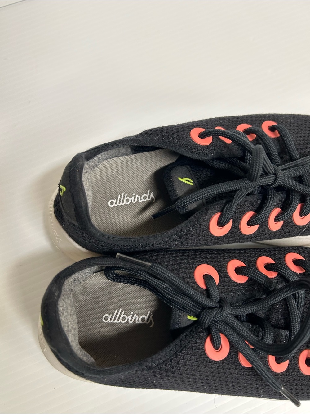 Allbirds Tree Runners Womens Size 9 Black Coral Athletic Running Shoes Sneakers - Picture 5 of 8
